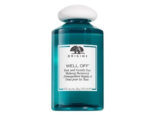 Origins Well Off® Fast And Gentle Eye Makeup Remover 150ml, $40. Available at Sephora