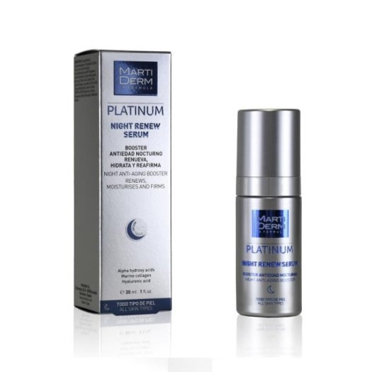 MartiDerm Night Renew Serum - Anti-Aging Overnight Booster, $112