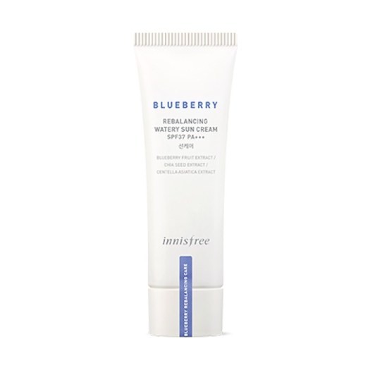 innisfree Blueberry Rebalancing Watery Sun Cream SPF45 PA+++ (40ml), $15.50
