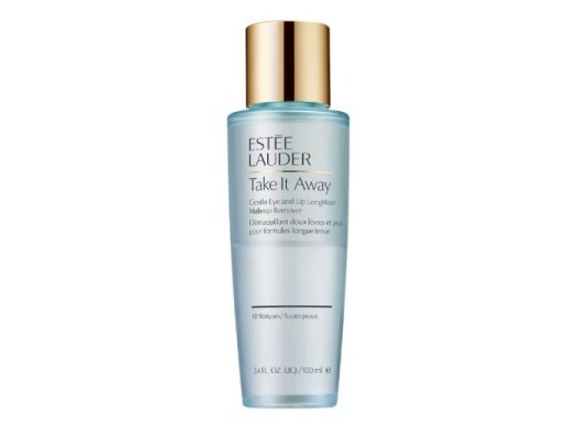 Estée Lauder Take it Away Gentle Eye & Lip LongWear Makeup Remover 100ml, $52. Available at Sephora