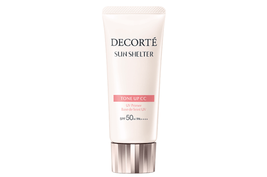 DECORTE Sun Shelter Tone Up CC SPF50+/PA++++, $58. Available at DECORTE counters. 